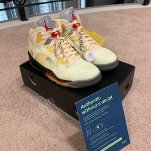 OFF WHITE Jordan 5 “Sail”